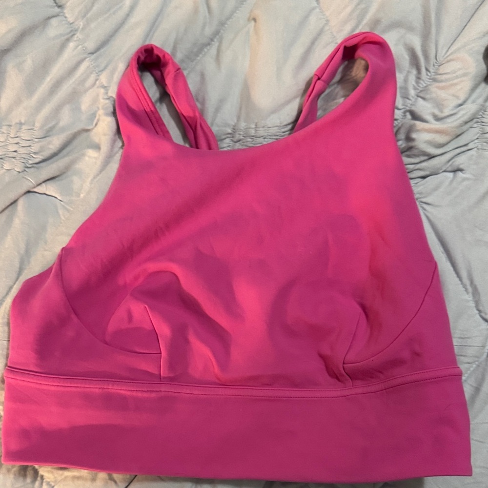 Lululemon Athletica Vibrant Pink Sports Bra